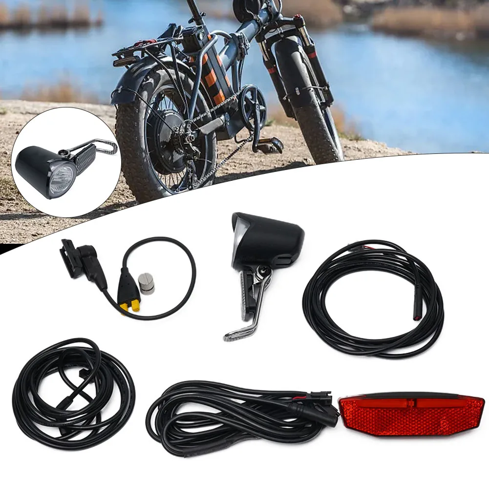 

E-Bike Speed Sensor Electric Bike Light 180cm(SM) 6/12/24/36/48/60V Speed Transmitter Waterproof With Light Hot Sale