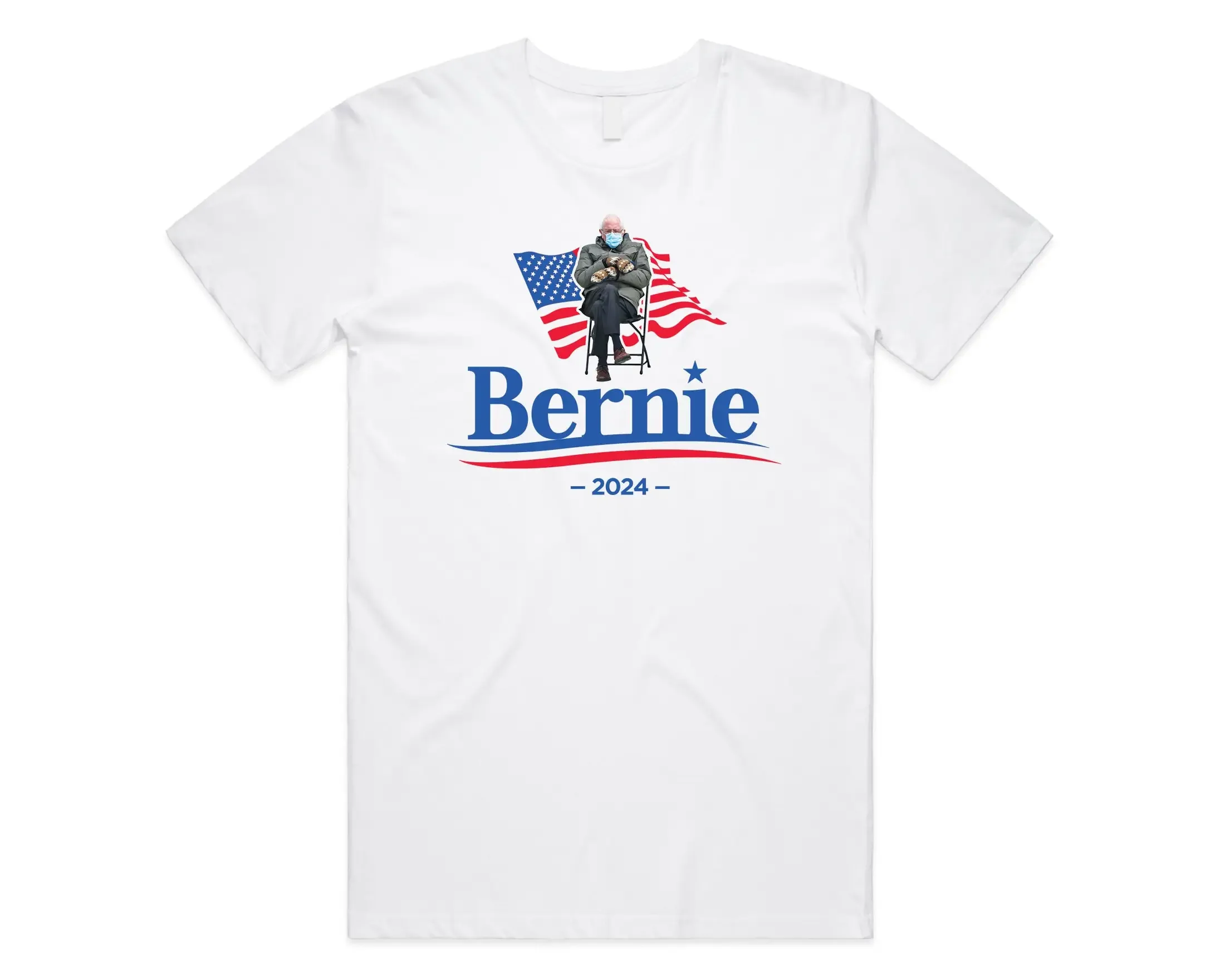 Bernie Sanders коллекция 2024 года футболка топ Забавный мем выборов в США