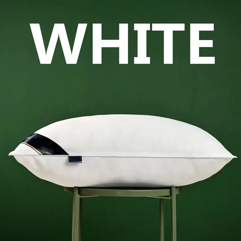 

Хлопковая подушка для сна белая