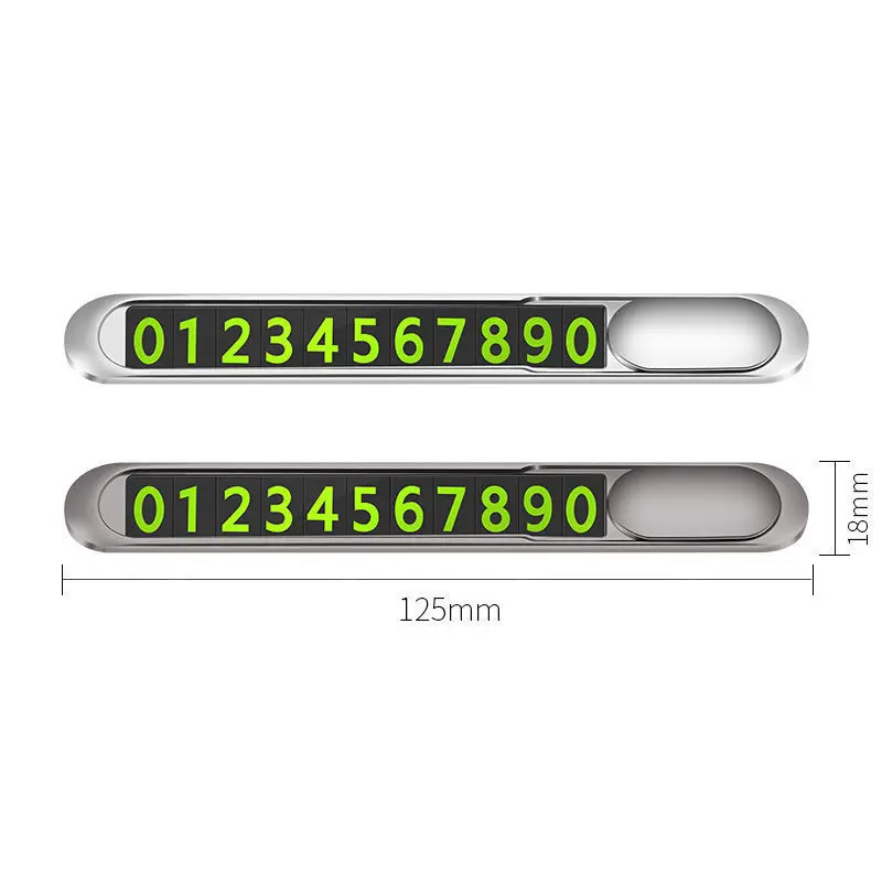 Карточка временной парковки с номером телефона автомобиля для Citroen C4 C3 C5 C1 DS3 DS5 DS4