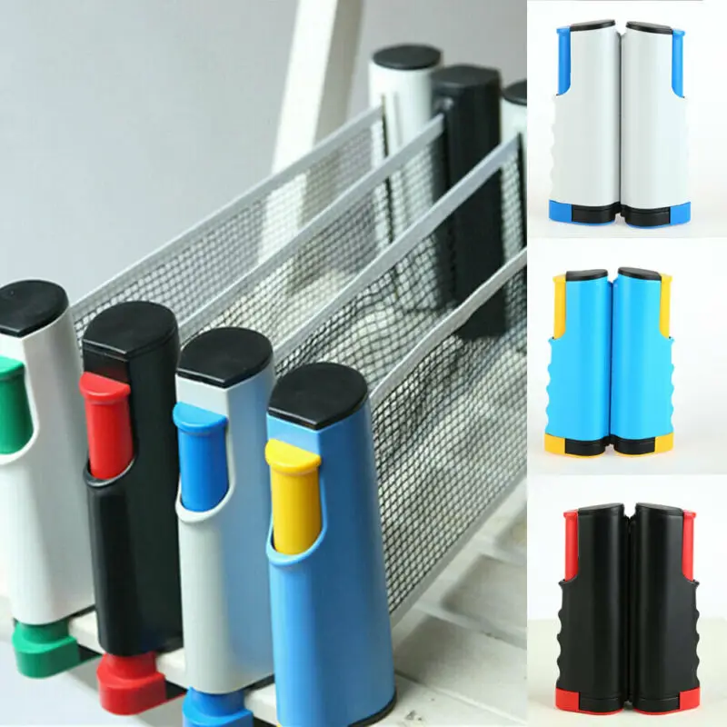 Tennis Net Anywhere Retractable Rack Sports Portable Replacement Ping Pong Post Net Exercise Accessories Equipments