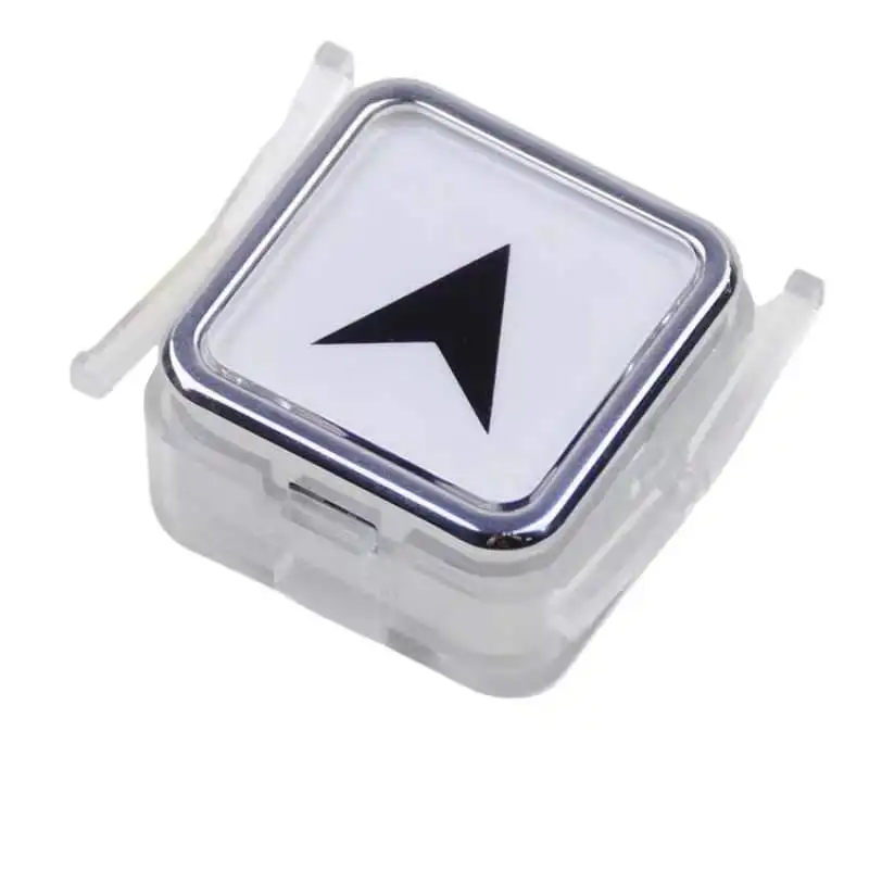 

1PCS Original For Xizi Otis Elevator Button BS30A Square Outcall Arrow White Light Button Elevator Accessories