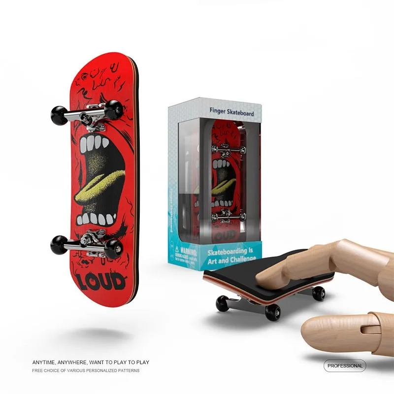 

Деревянный Кленовый Скейтборд Youpin для пальцев, веселая игрушка для пальцев, профессиональный скейтборд для пальцев, облегчает искусственную кожу