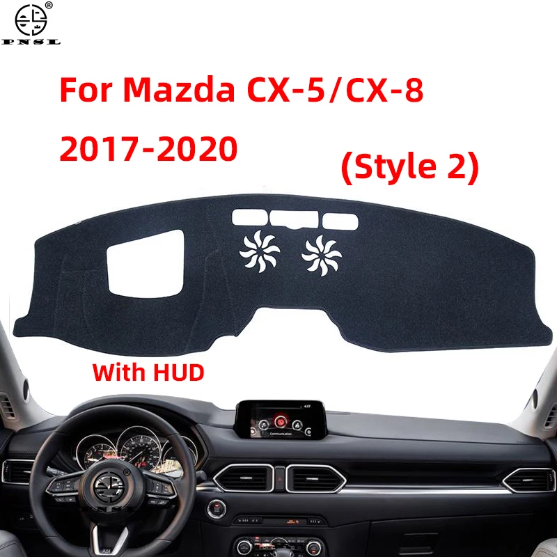 Для Mazda CX-5 CX5 MK2 KF CX-8 CX8 1-го поколения 2017 2018 2019 2020 Обложка приборной панели