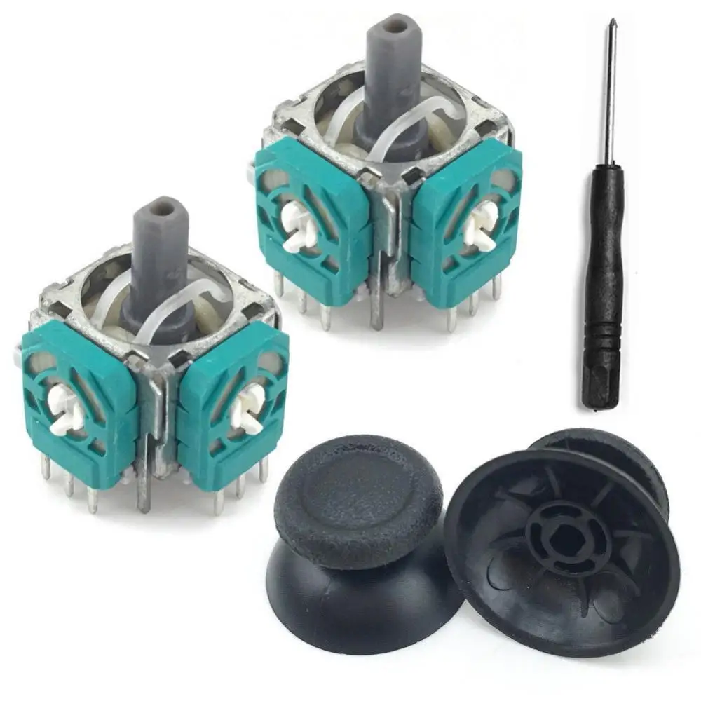 

2 шт., аналоговые джойстики для Sony PS4/PS4 4/PS4 Slim/PS4 Pro