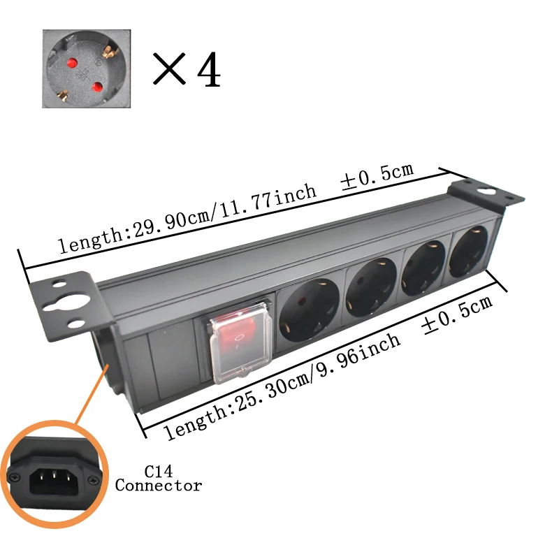 

Strider Rui Беспроводная настольная розетка PDU 16A 4000W