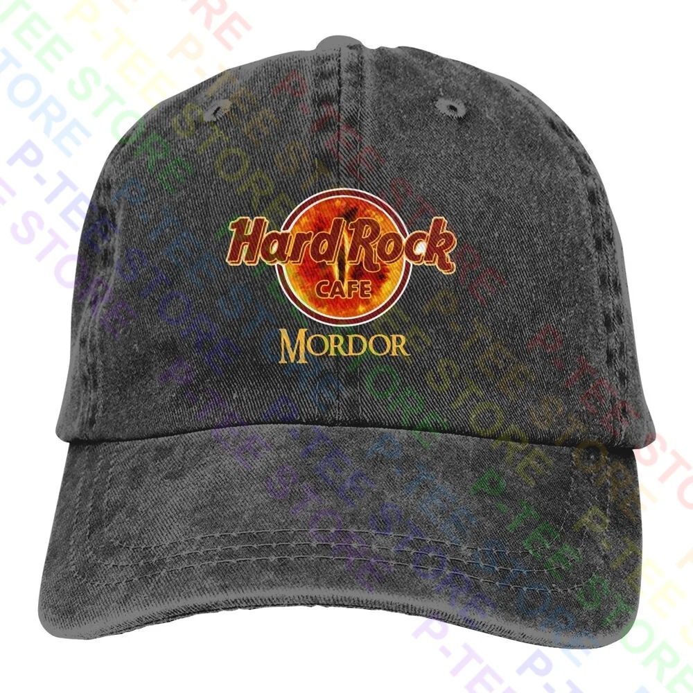 Бейсболка из денима с эффектом потертости Mordor Cafe Rock |