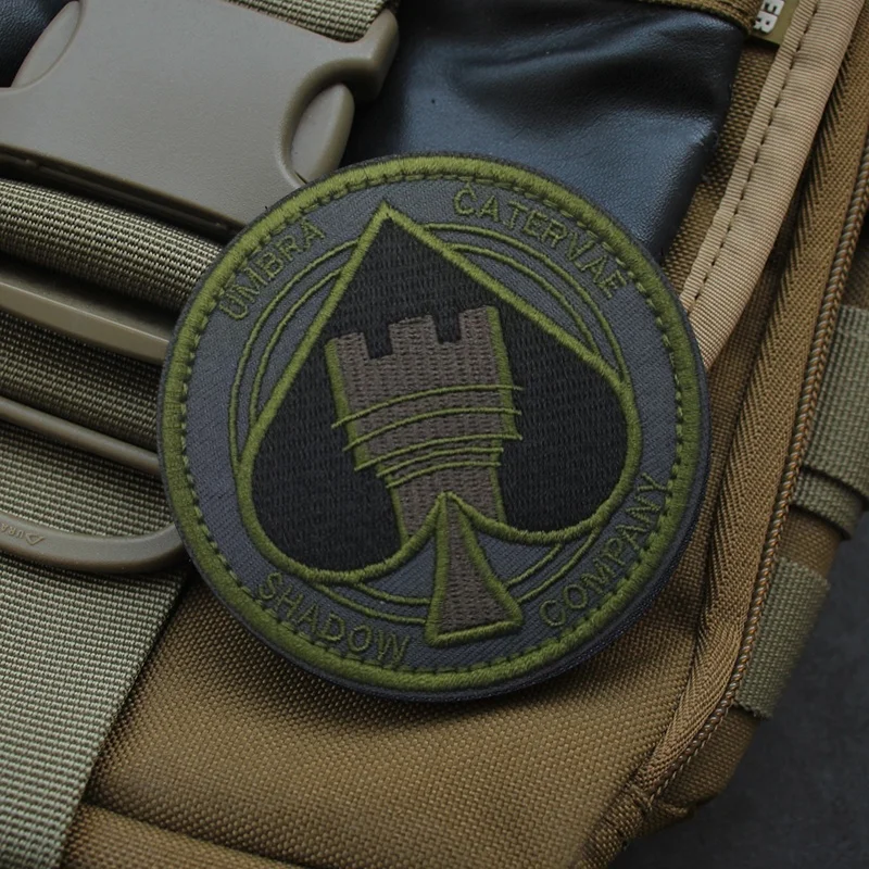 Нашивки с вышивкой и эмблемой призрака от Call of Duty тактические наклейки на рюкзак