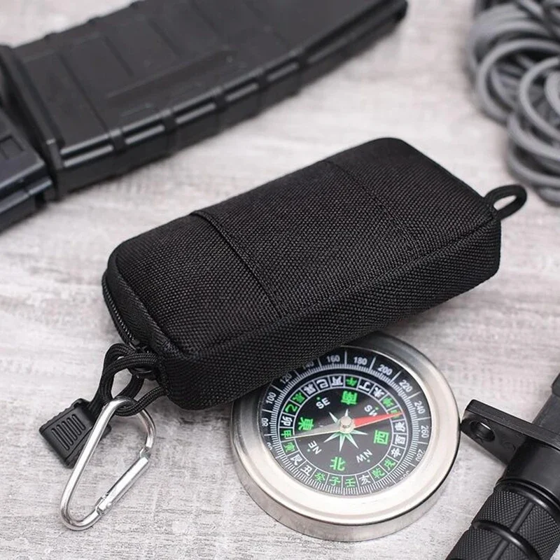 Фото Тактическая сумка для карт, кошелек EDC, кошелек, ключ для денег, поясная сумка, аптечка, маленькая сумка, органайзер, небольшой держатель, водонепроницаемый №5
