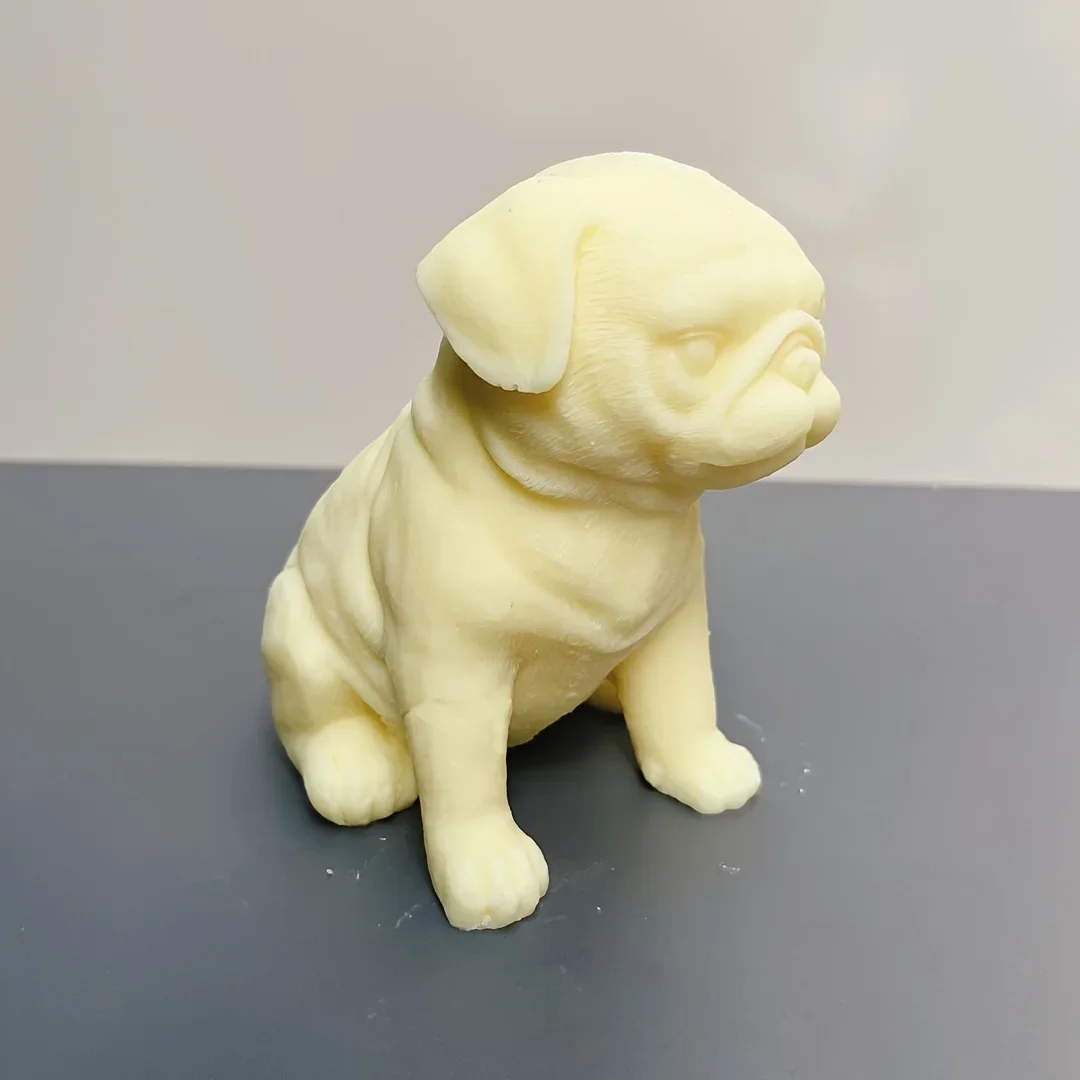 3D большая силиконовая форма в виде мишки для бульдога бетона песка собаки смолы