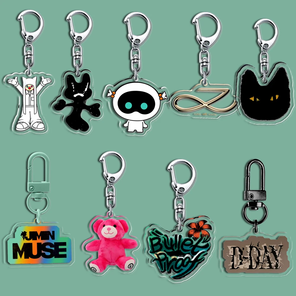 Акриловый брелок Kpop на заказ JK GOLDEN MUSE Альбом LAYOVER AgustGDddays FACES INGIDO JINS Tae Hyung Брелок