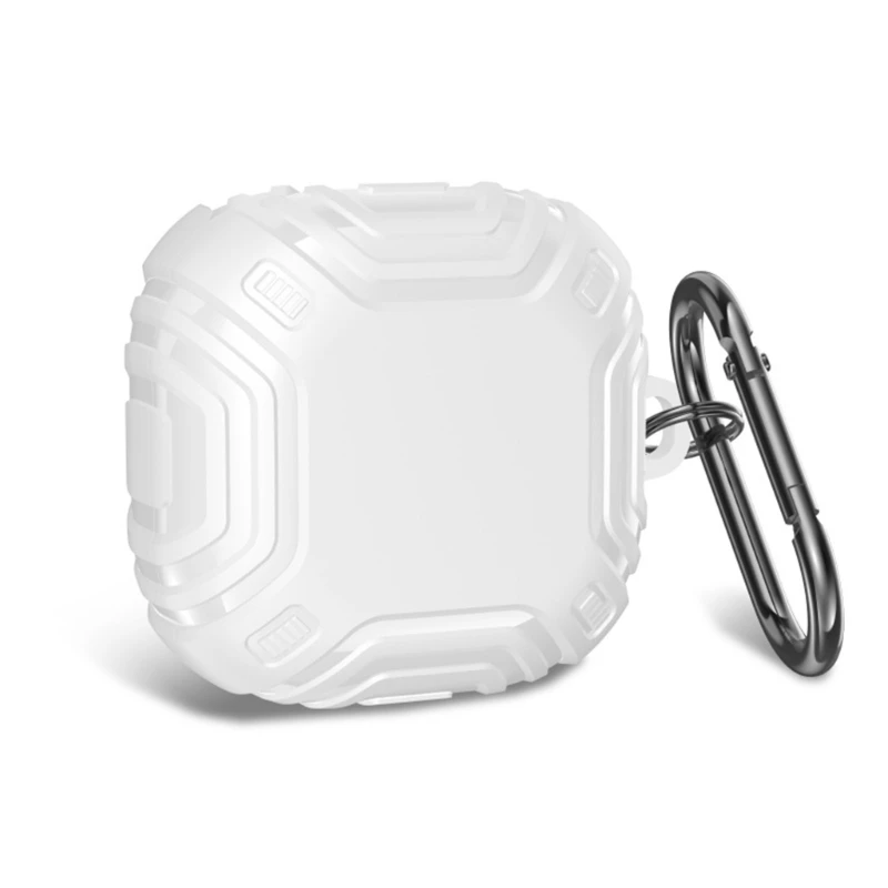 

Earphone Protective Cover Bluetooth-compatible Headphone Bag with Carabiner