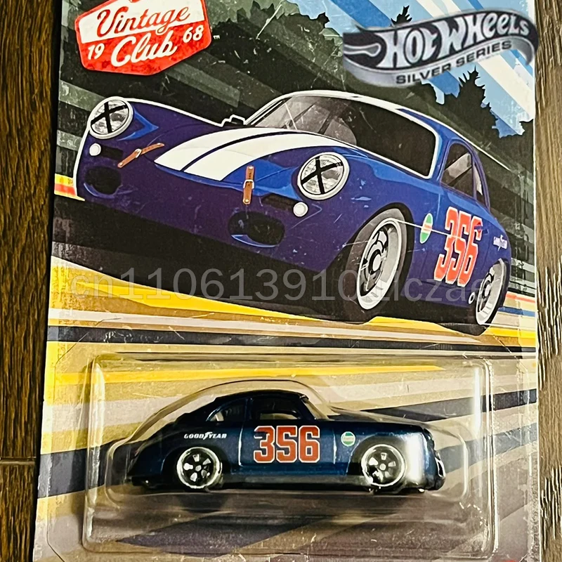 Фото Коллекционная модель автомобиля Hot Wheels из серебряной серии HRT81: винтажный гоночный автомобиль 68 Racing Car, BMW 507, Porsche 356 для взрослых коллекционеров №1