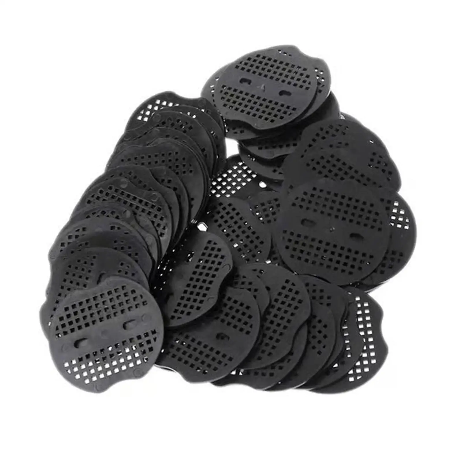 

50Pcs Tent Pegs Round Tent Stake Silver U-shaped Ground Nail Camping Tarpaulin Hooks Outdoor Nails Part