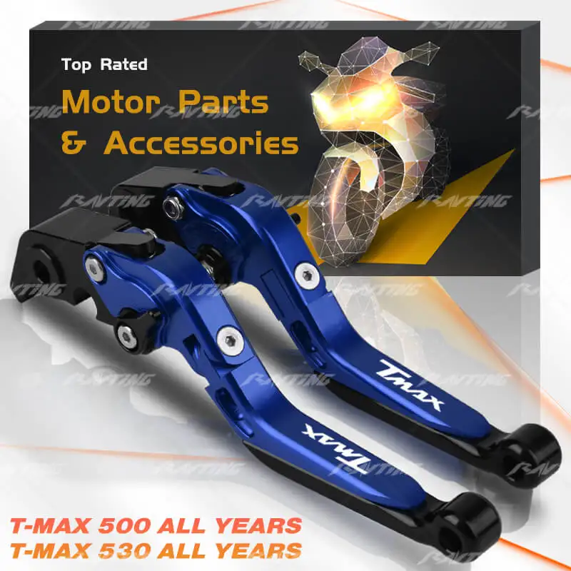 

Рычаг сцепления, рычаг тормоза, набор регулируемых рычагов ручки, аксессуары для мотоциклов, запчасти для YAMAHA Tech MAX/TMAX500/TMAX530/XP500/XP530