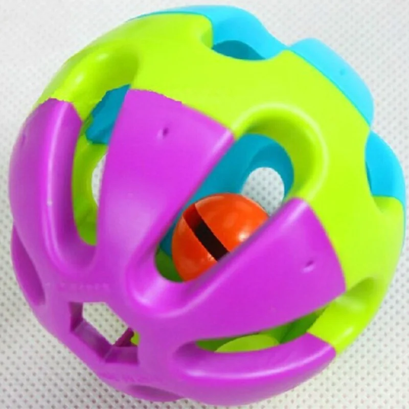 

New Pet Small Dog Cat Kitten Puppy Play Training Chew Fetch Catch Funny Ball Toy