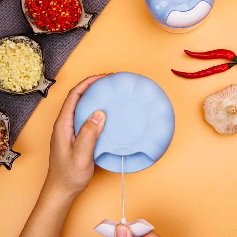 Ручная мясорубка измельчитель чеснока вращающаяся пресс для дробилка овощей