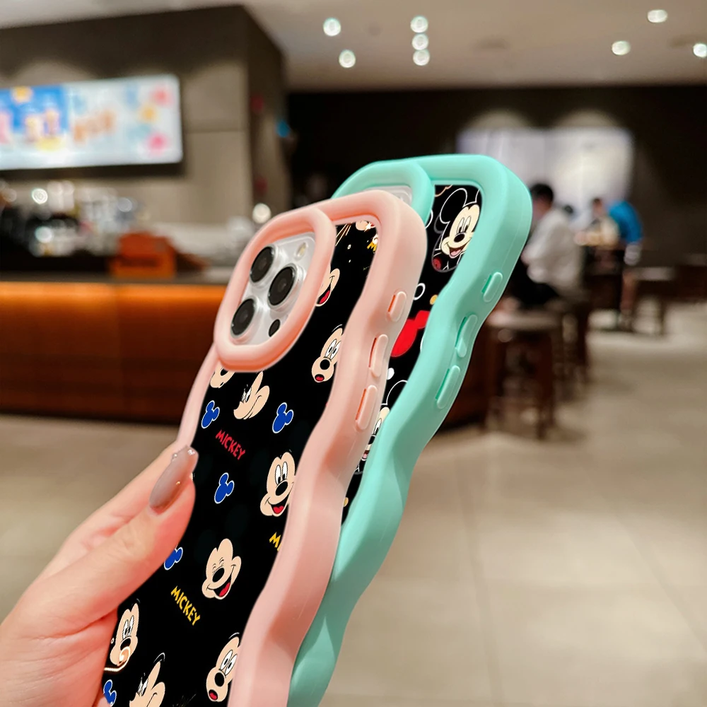 Macaron большая волна мягкая фотосессия для Tecno Camon 18 19 20 Spark 9 10C 20C GO itel P55 A70 SS125 Disney