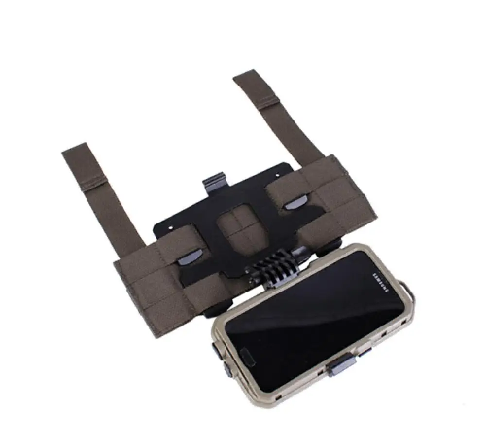 Тактическая панель для телефона EUD BRIDGE Molle для d3mrm MK4, тактический жилет, нагрудная установка, совместимая с AIRSOFT KGWERKS (art.: 3920c09fc476b) - 3920c09fc476b