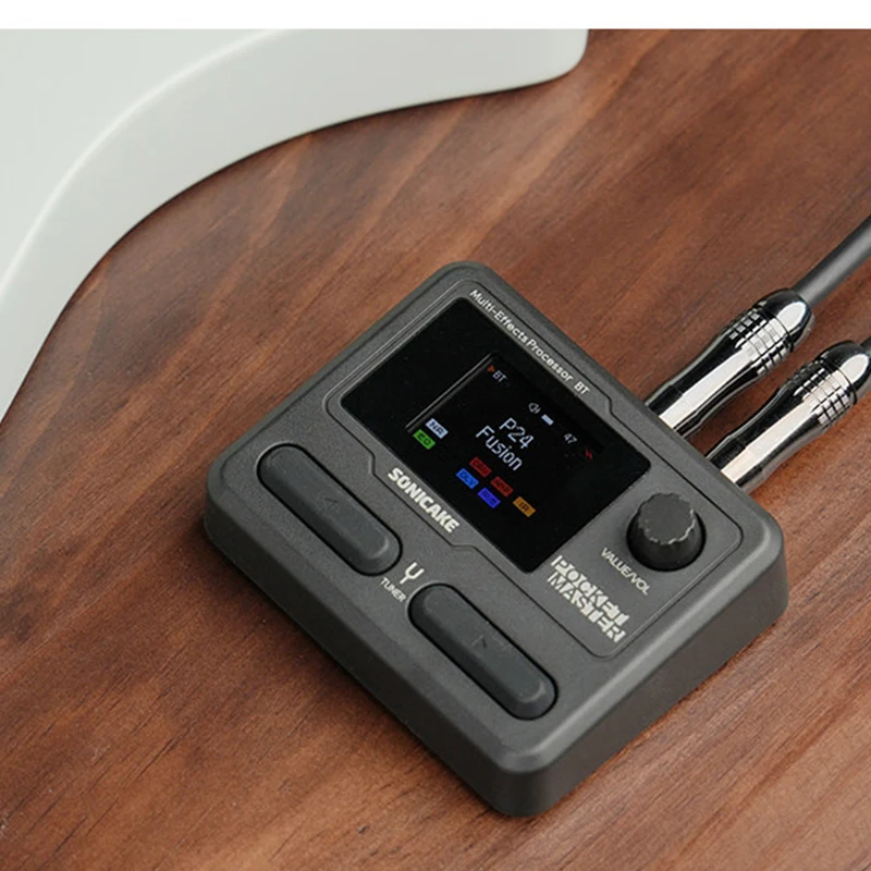 Педаль мультиэффектов Sonicake Pocket Master для электрогитары с беспроводным Bluetooth-подключением, компактная и портативная (art.: 3920daeb63de6) - 3920daeb63de6