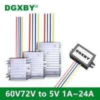 dgxby isolated supply 60v72v80v to 5v 1a 3a 5a 10a 15a 20a 24a vehicle power module 50 100v to 5v converter ce rohs