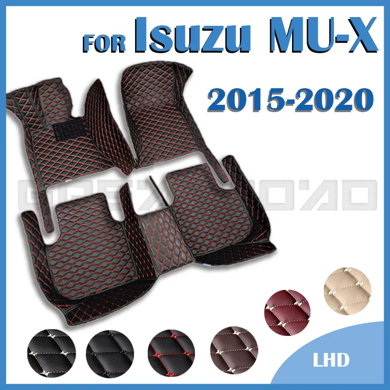 

Car Floor Mats For Isuzu MU-X Five Seats 2015 2016 2017 2018 2019 2020 Custom Auto Foot Pads Carpet Cover Interior Accessories