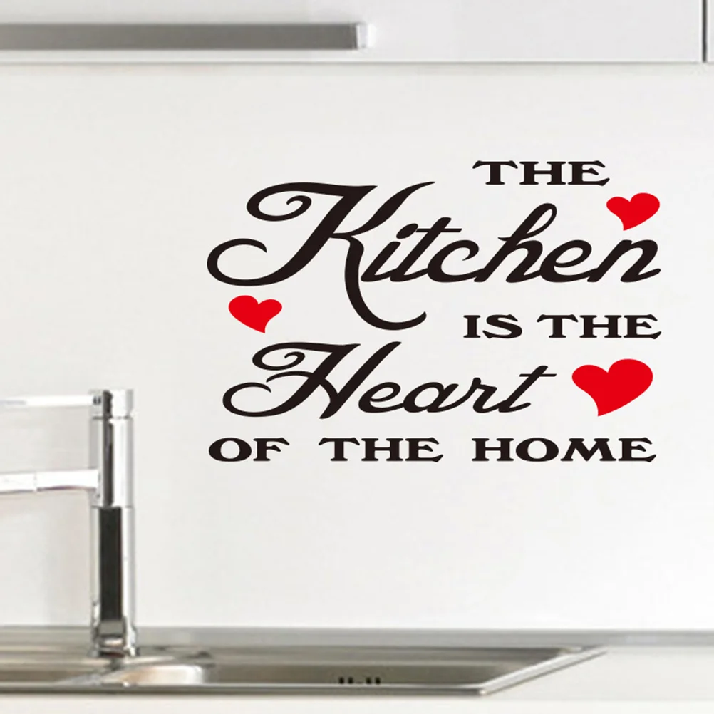 

The Kitchen Is The Heart Of The Home Wall Stickers Decals Art Quotes Kitchen Home Decor