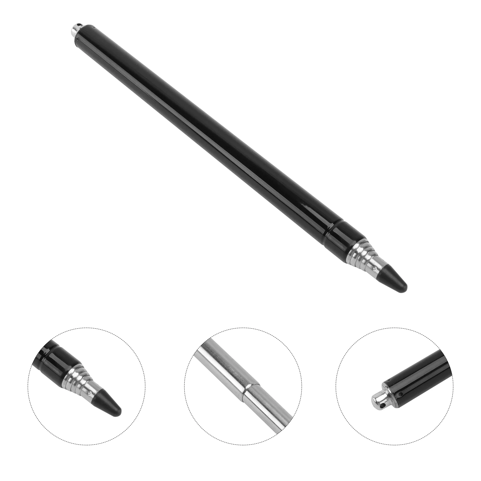 

Hand Pointer Extendable Telescopic Retractable Pointer Handheld Presenter Classroom Whiteboard Pointer (Black) Pointing stick