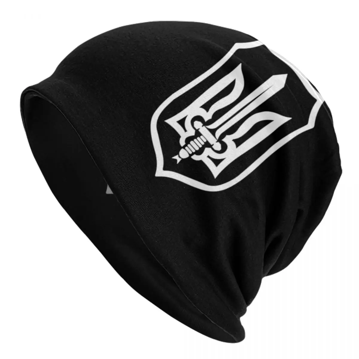 

Ukraine National Symbol Bonnet Hats Vintage Street Skullies Beanies Hat for Men Women Knitting Hats Warm Dual-use Cap