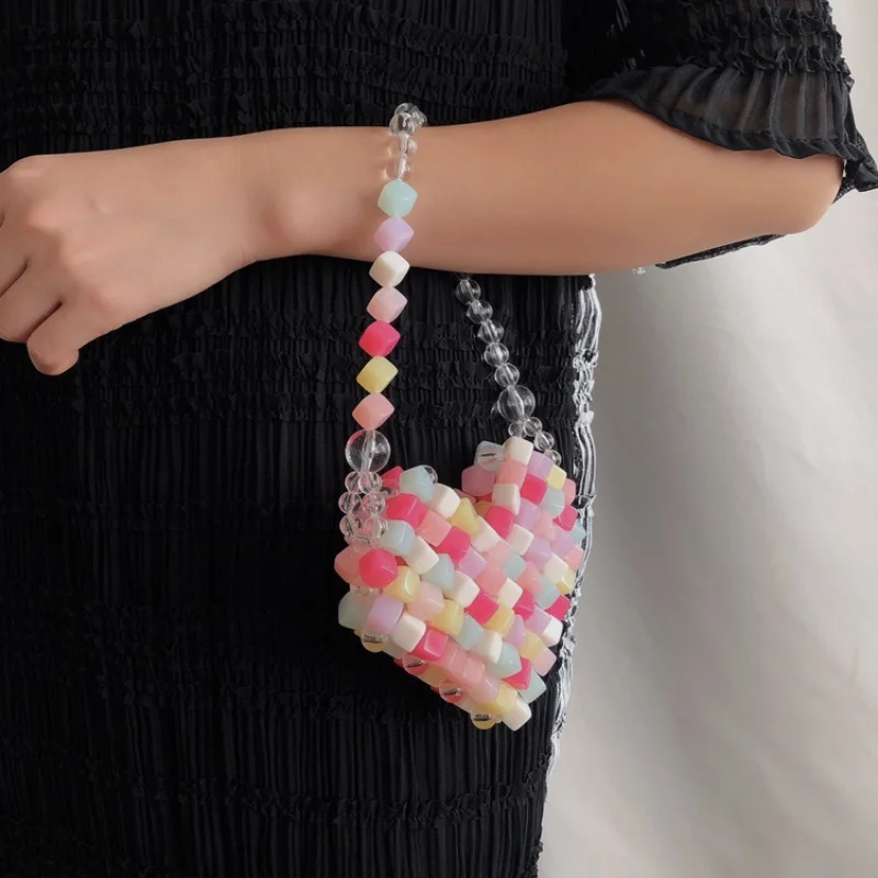 

Cute Kids Mini Handbag Tote Candy Color Jelly Crossbody Bags for Baby Girls Purses and Handbags Toddler Clutch Bag