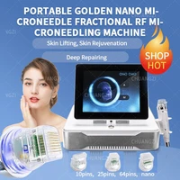 portable rf fractional microneedle acne removal machine face lift skin rejuvenation treatment beauty equipment for salon home
