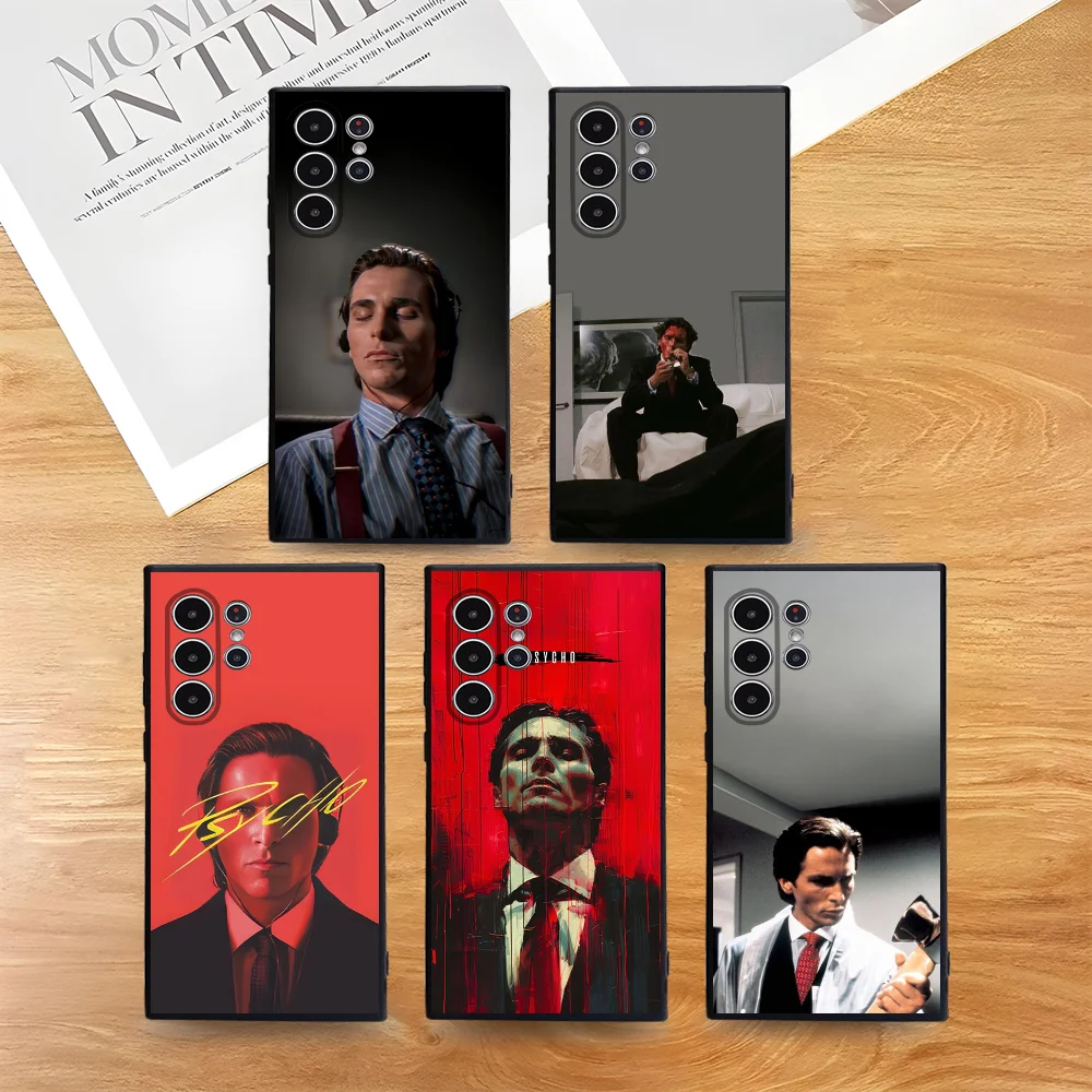 Чехол для телефона P-Patrick P-Psycho Batemans Samsung Galaxy S25 S24 S22 S23 Ultra S21 S20 Plus 5G матовый