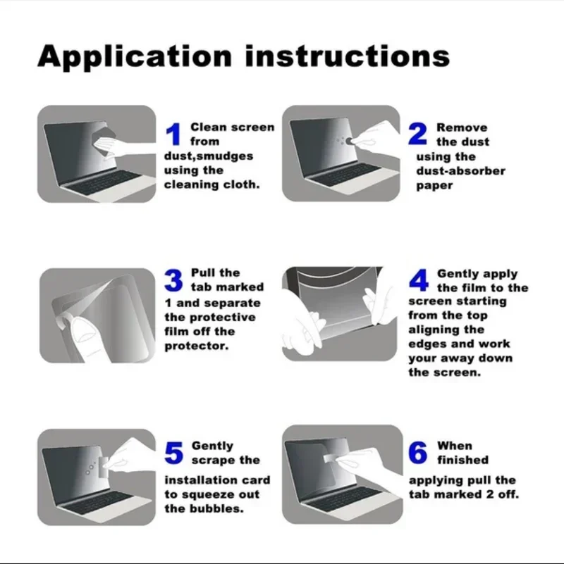 2X Ultra Clear/Anti-Glare/Anti Blue-Ray Защитная крышка для экрана Lenovo LOQ (15′′ Gen 8) 15IRH8 Laptop PC 15 6