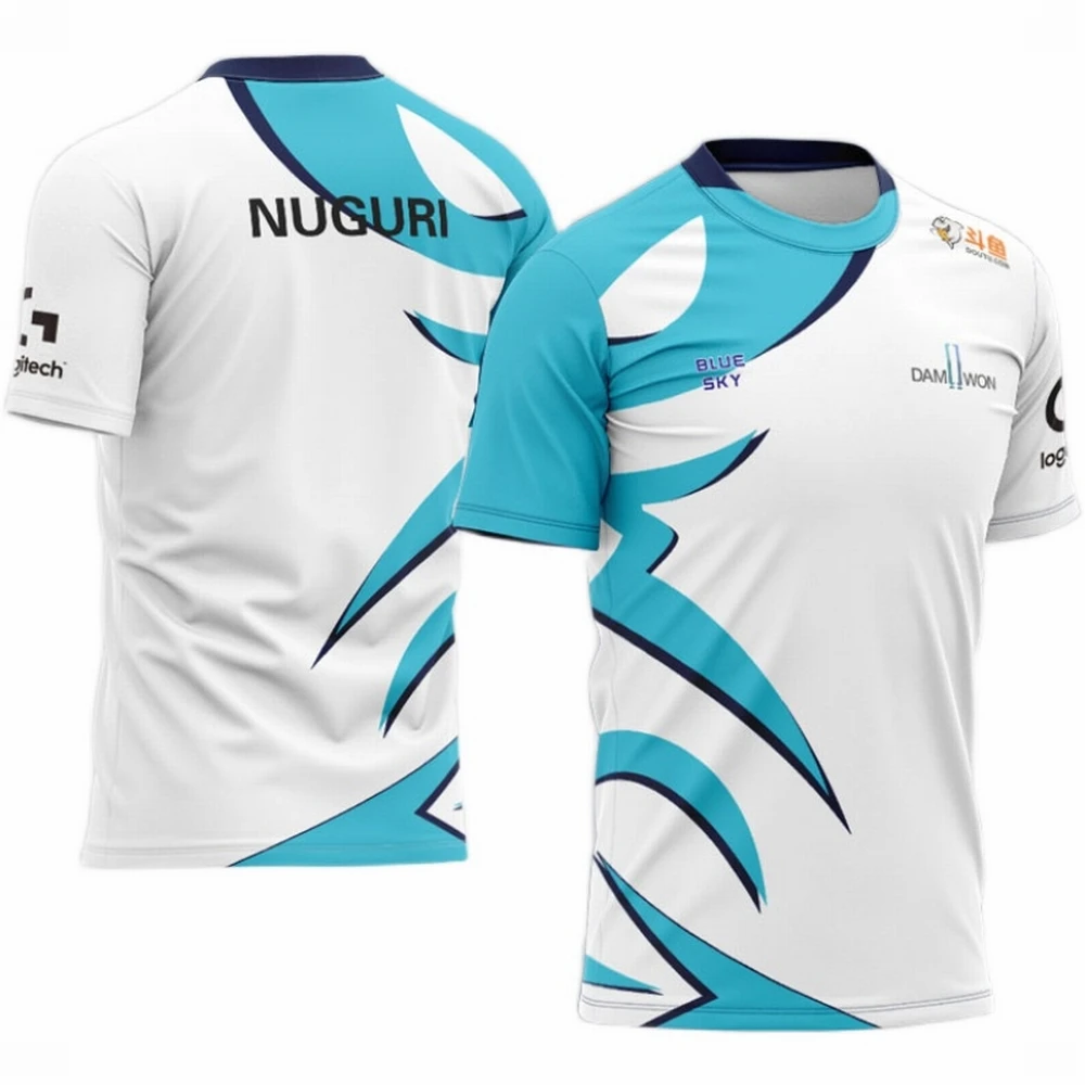 

Camisetas LOL LCK DWG para hombres y mujeres de camisa con nombre personalizado y ShowMaker... ca��n S10 del mundo 2020