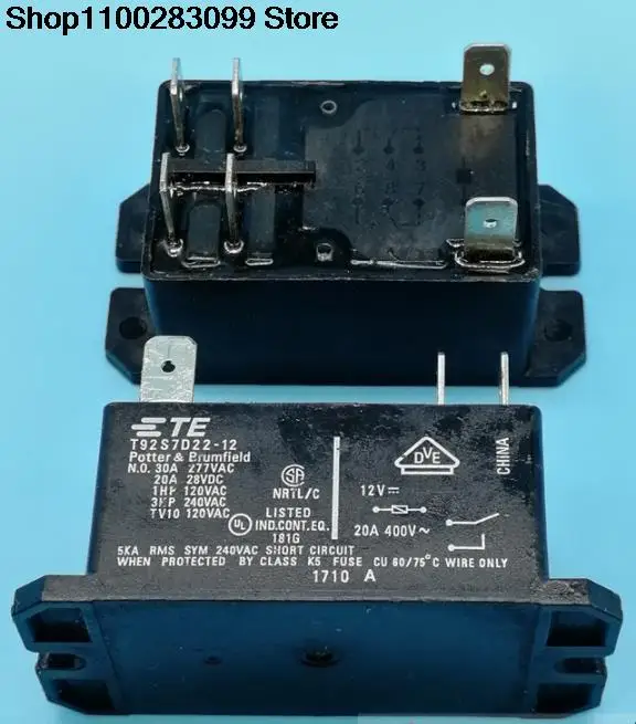

T92S7D22-12 30A T92P7D22-12 реле 12VDC