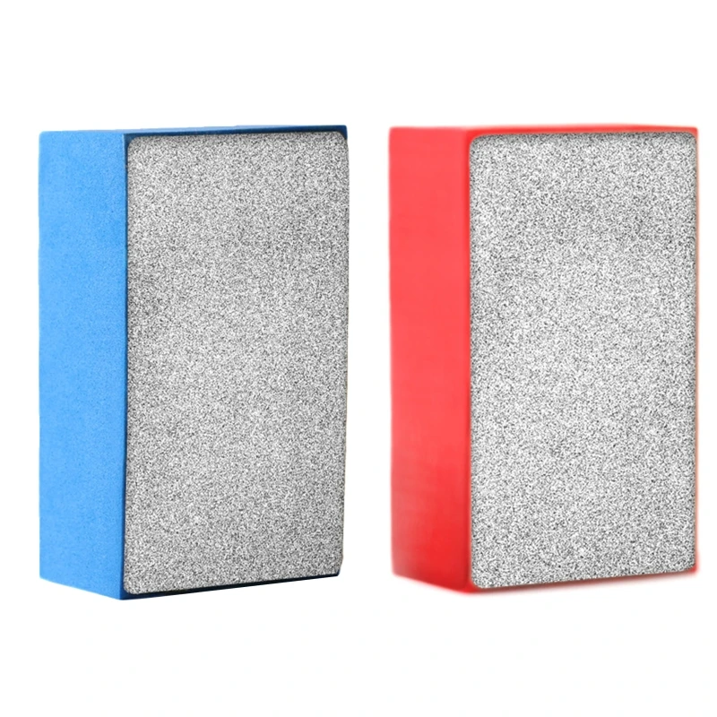 

Durable Diamond Hand Polishing Pads for Grinding Wood Metal Glass Tiles Remove Sharp Edge Grit 180# 120# Abrasive Pads R9UF