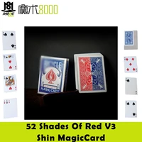 52 shades of red v3 by shin card close up magicmagician accessories super effect magic trick props gimmicks