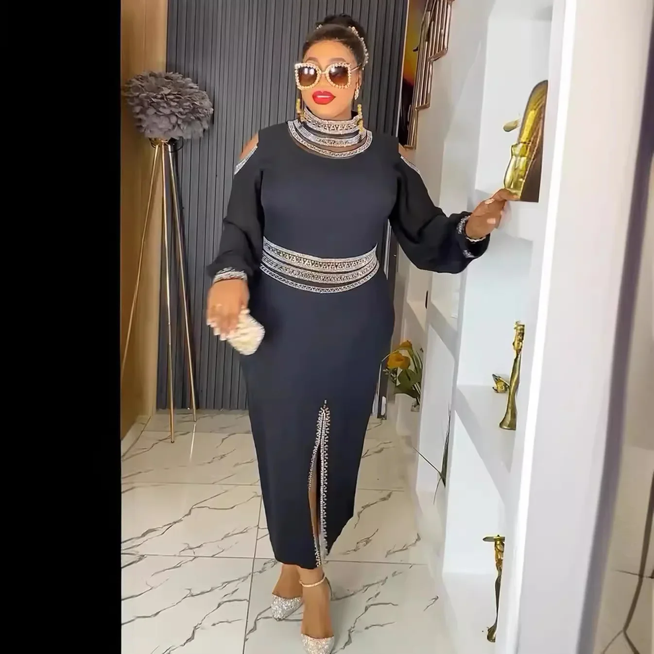 Элегантные африканские платья для женщин 2024 Новая летняя африканская одежда