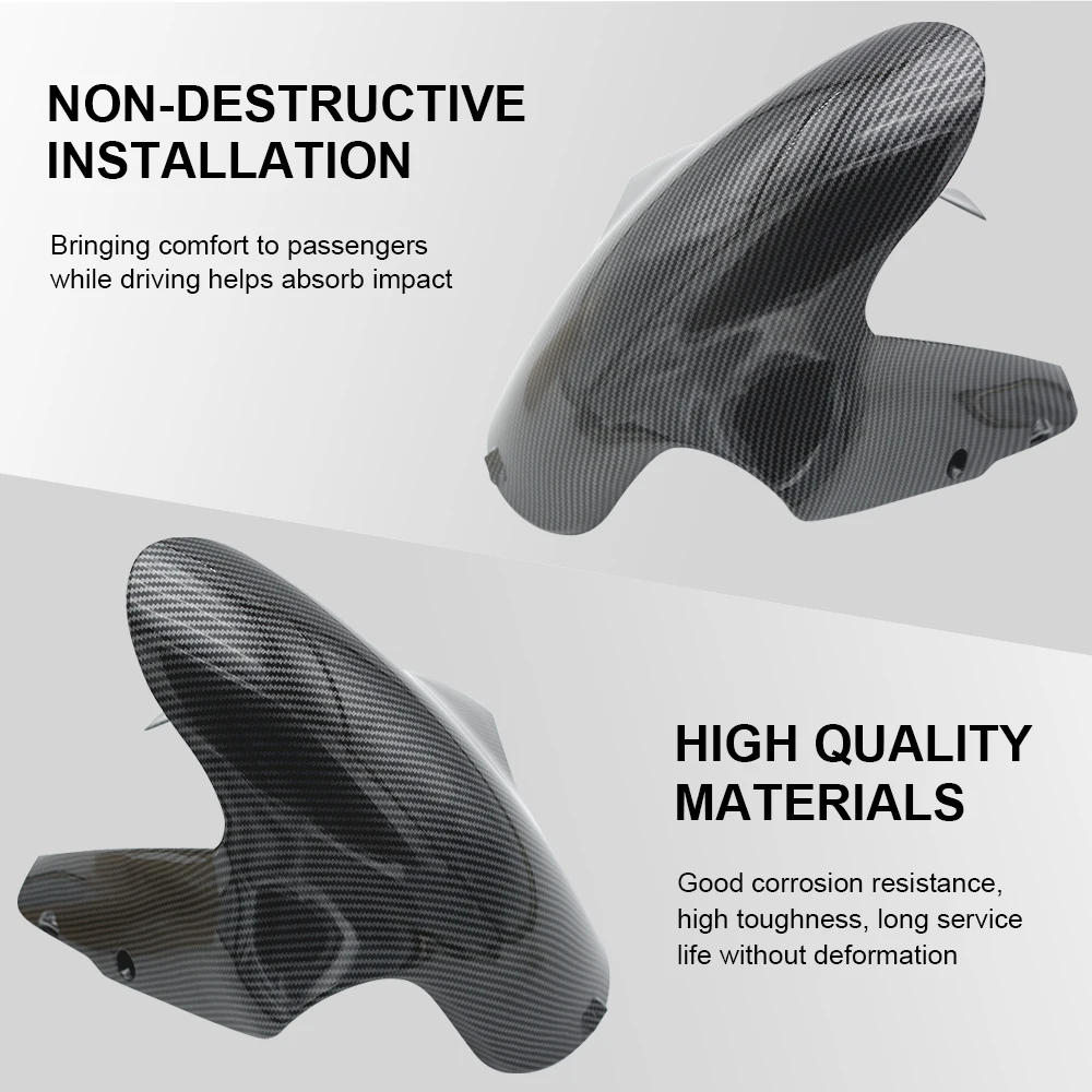 Для DUCATI 848 1098 1198 2013-2017 ABS карбоновая краска мотоцикла переднее крыло брызговик