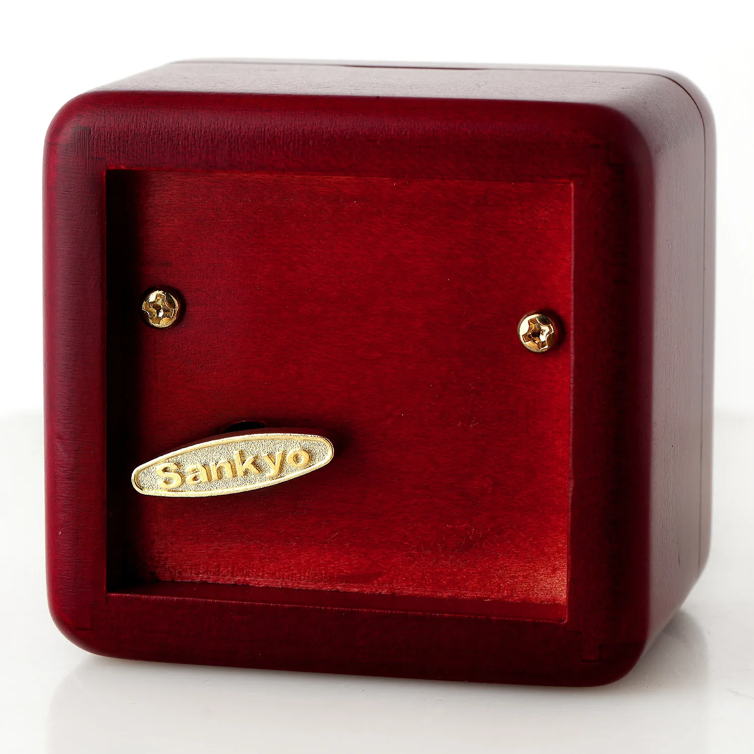 Настраиваемая винно-красная музыкальная шкатулка SOFTALK Rainbow Connection Mini Photo подарок