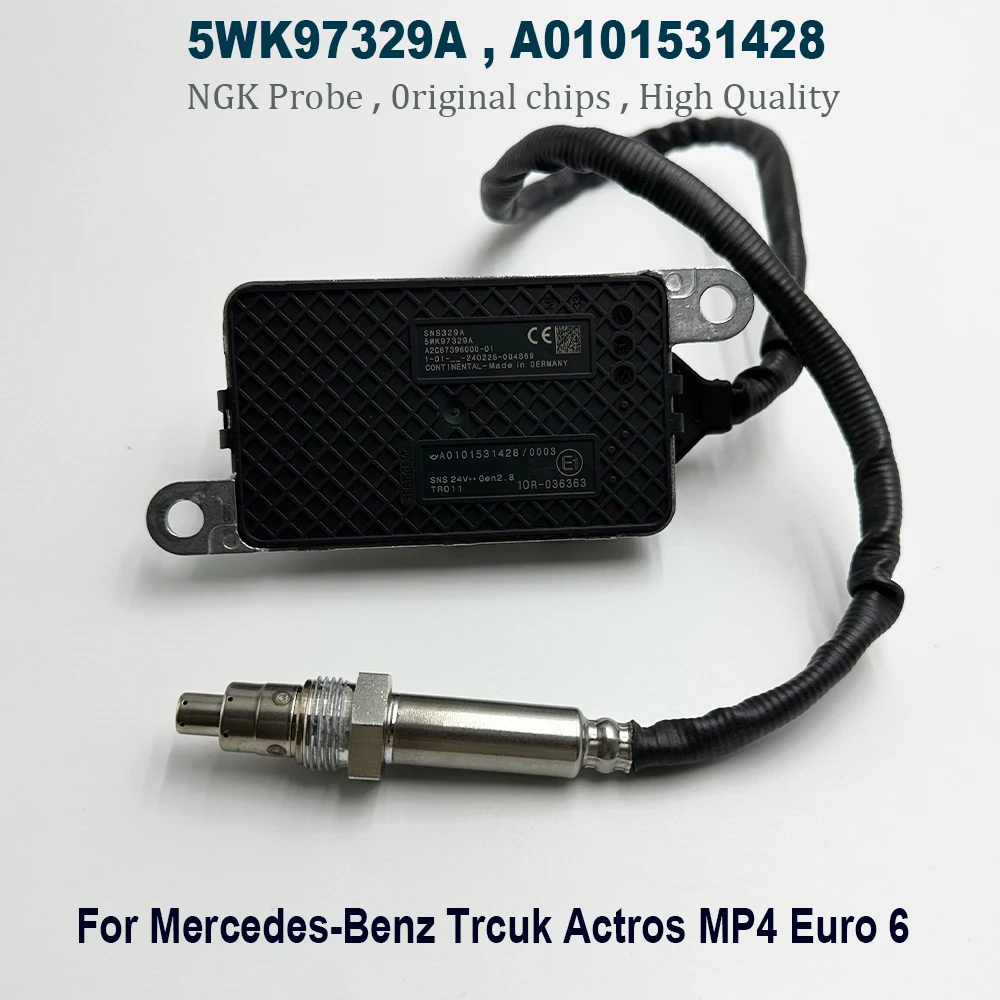 5WK97329A A 0101531428 Датчик азота Nox 24 В 0101530003 Для зонда NGK для Mercedes-Benz Trcuk Actros MP4 Euro 6 высокое