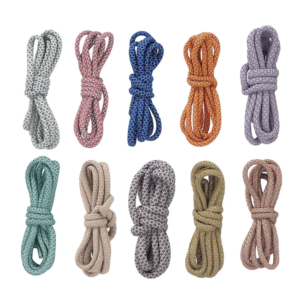 10 Pairs Round Shoelace Colorful Laces Replacement Tenis Deportivos Para Hombres Trend