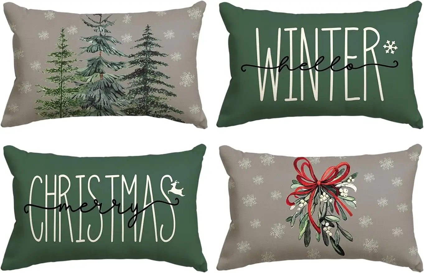 Декоративная наволочка из искусственной кожи