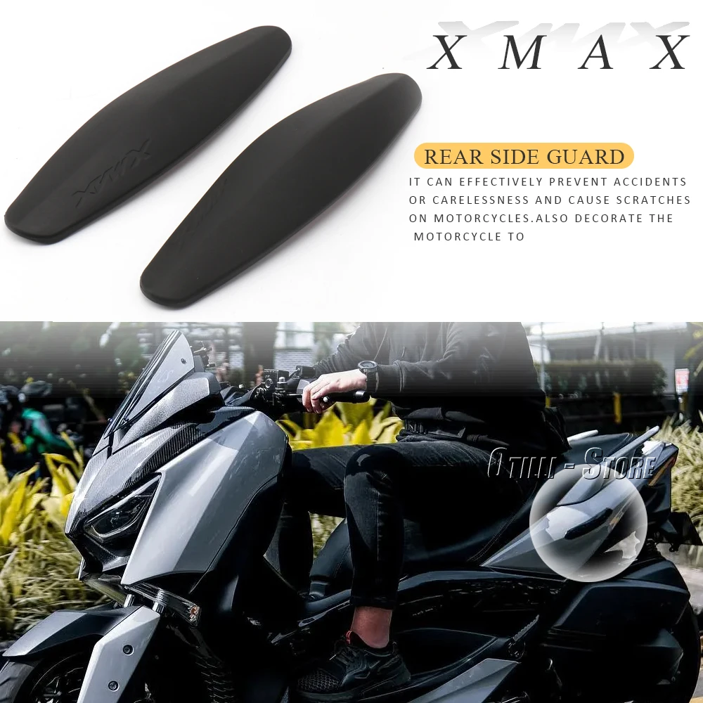 

For YAMAHA XMAX 125 XMAX 250 New Black Side Protector Protective Guard Accessories Anti-collision Strip XMAX 300 X-MAX XMAX 400