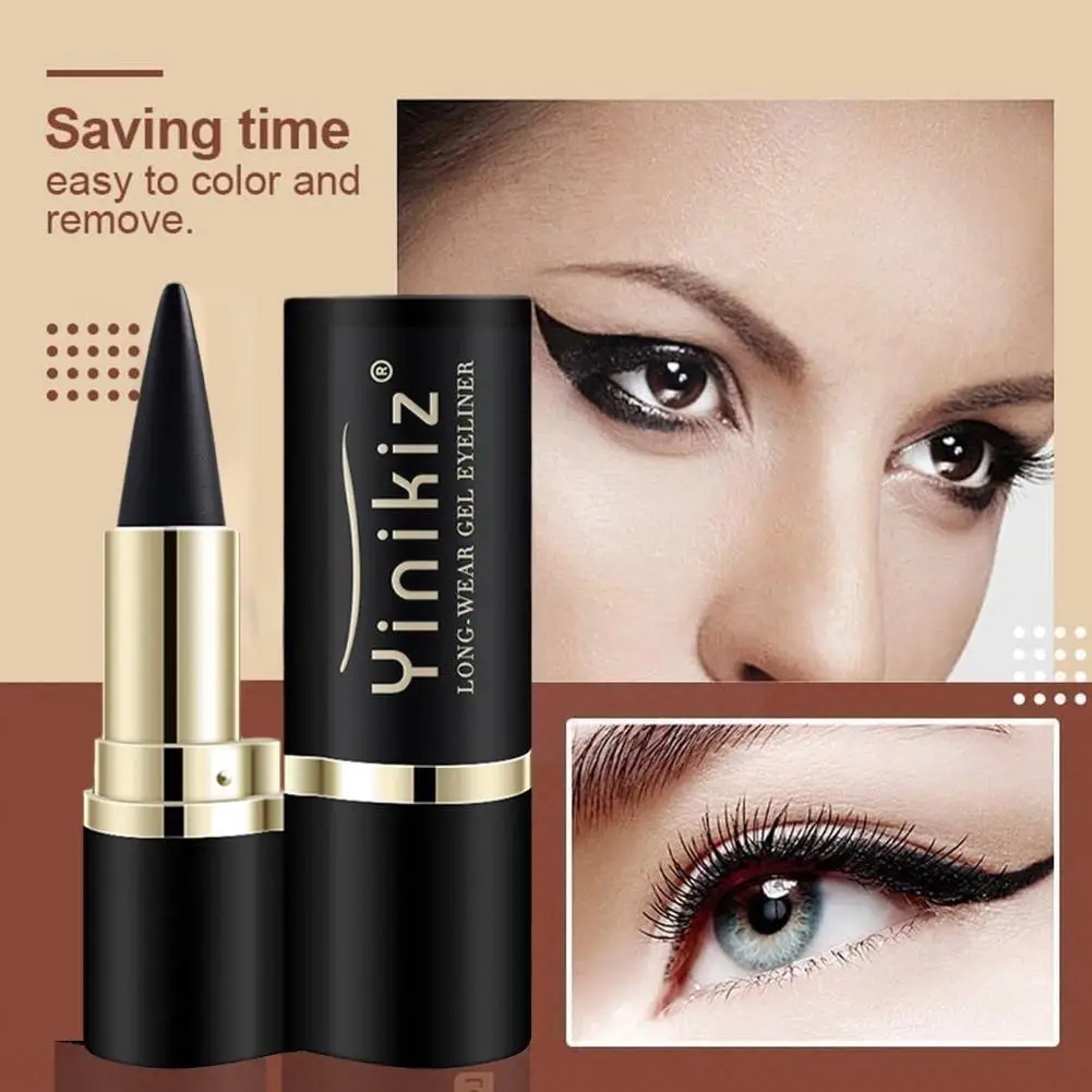 

1pc Eyeliner Makeup Cosmetics Women Eyeliner Black Lasting Pencil Smooth Long Pen Waterproof Matte Eyeliner Eye Drying Quic G3q8