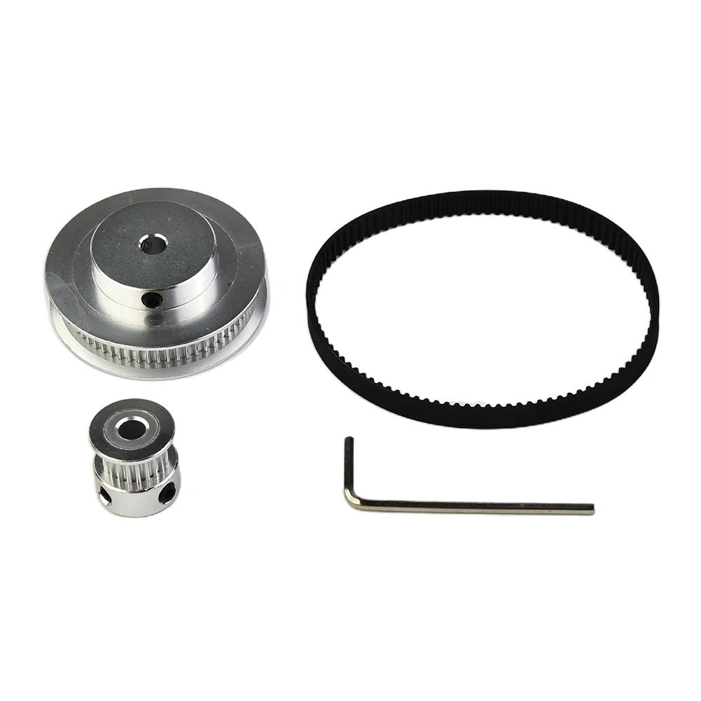 

4pcs 200mm Timing Belt 2GT60T20T-200 20 Teeth 60 Teeth W Wrench 2GT Small Pulley For Reprap Prusa MendelMax 3D Printers