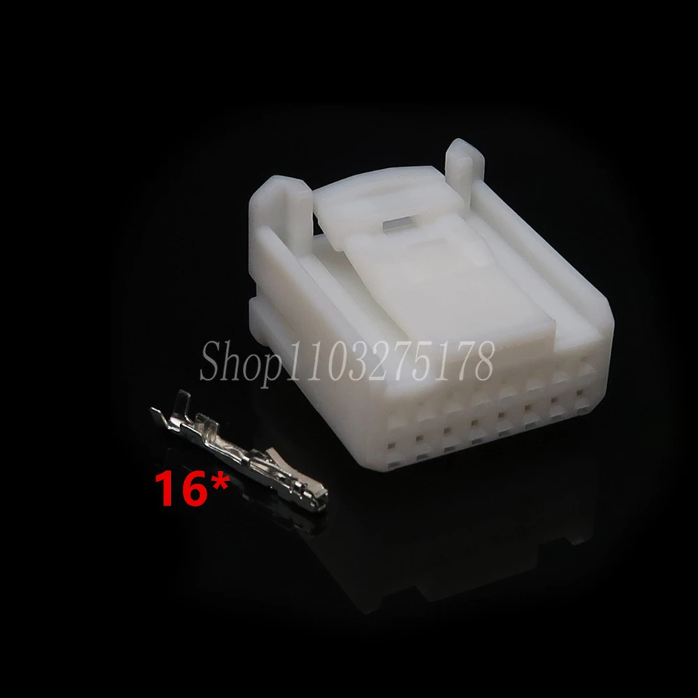 1 компл. 16 контактов 1318386-1 1473410-1 1318386-2 Автомобильный аудиопровод гнездо для Nissan автомобильный навигационный кабель адаптер 1318382-2 1565476-2