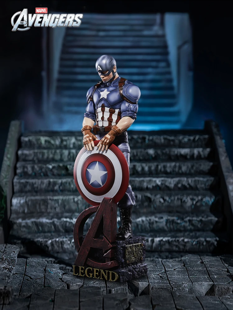 54 см Marvel'S Мстители аниме Капитан Америка фигурка украшения изысканная