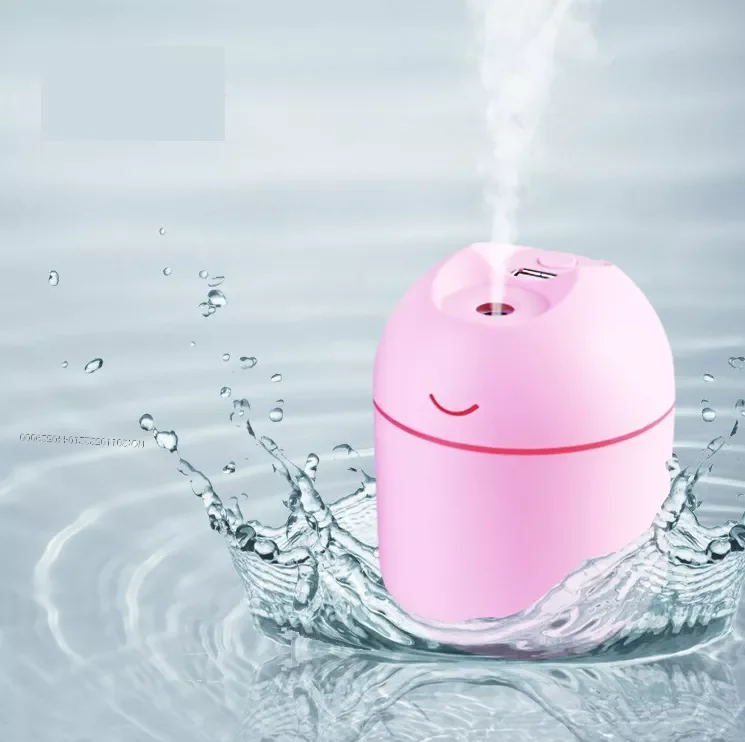 

220ML Ultrasonic Mini Air Humidifier Humidify Cup Home Car USB Fogger Mist Maker with LED Night Lamp Humidifier Humidificador
