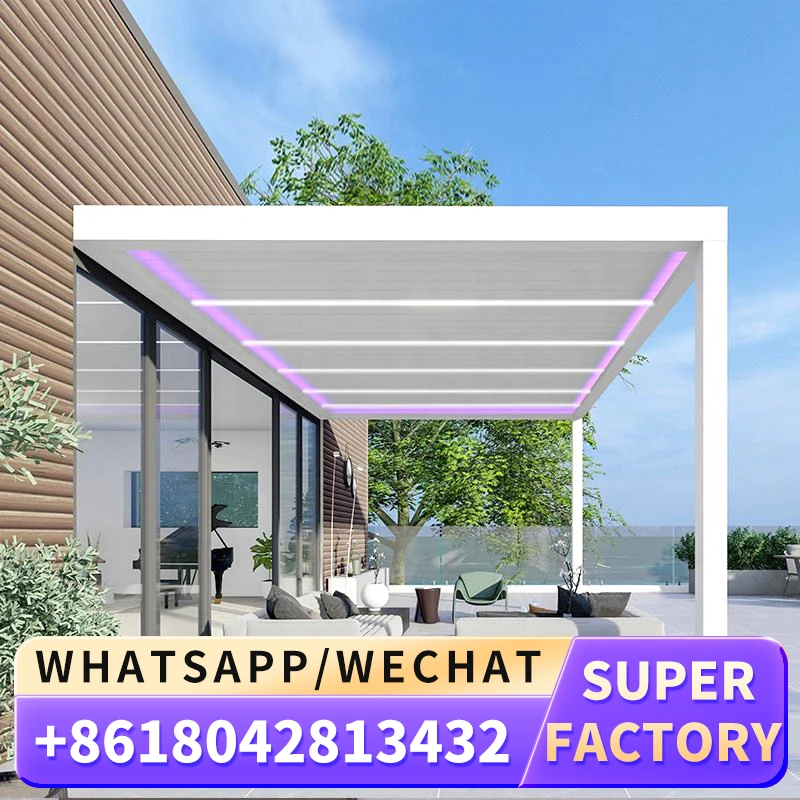 Заводская цена растушевка для солнечной комнаты наружный моторизованный
